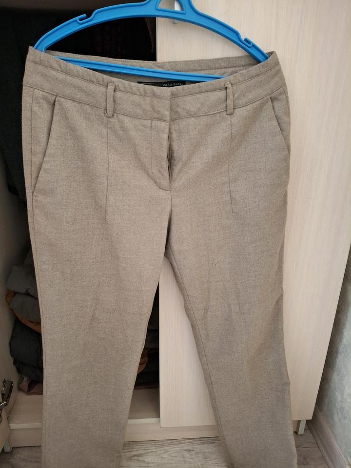 Брюки офисные от Zara Basic made in Moroccо