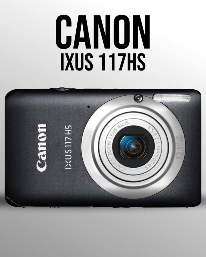 Цифровой фотоаппарат/мыльница Canon Ixus 117hs
