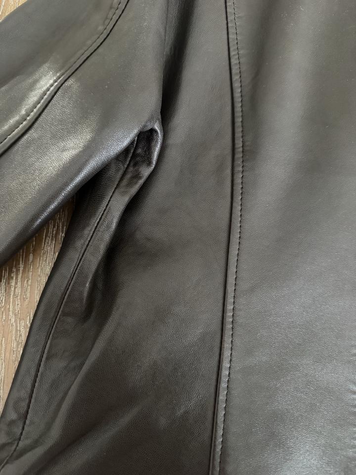 Massimo Dutti кожаная куртка