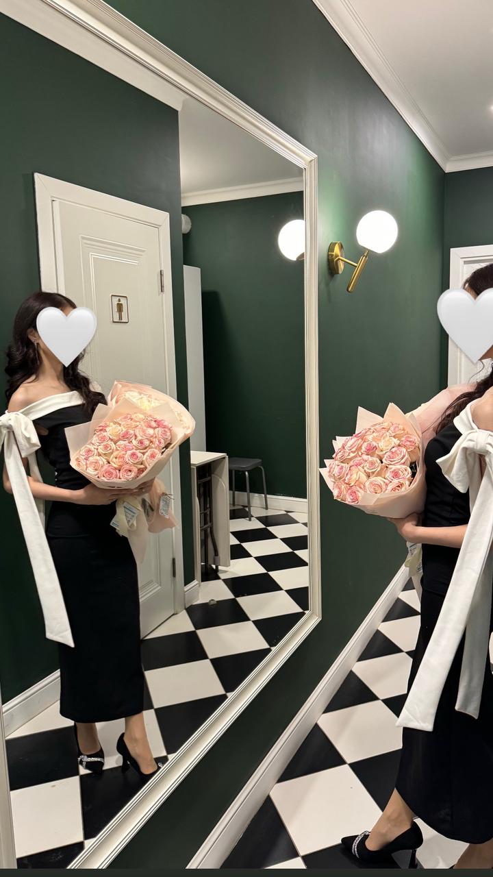 Черное элегантное платье