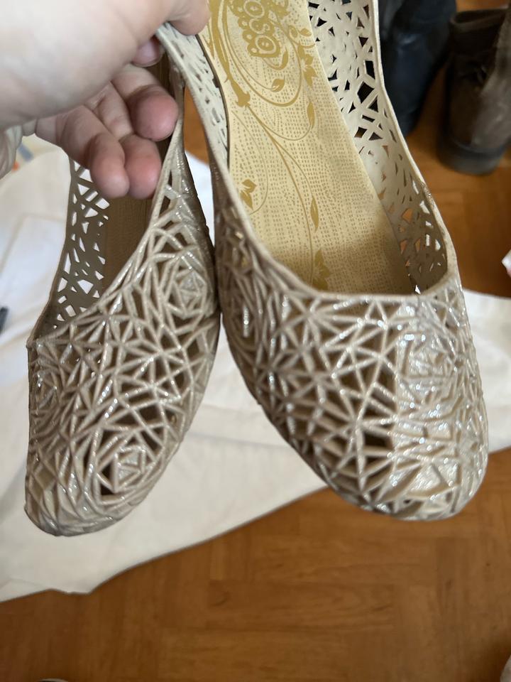 Лёгкие балетки-мыльницы