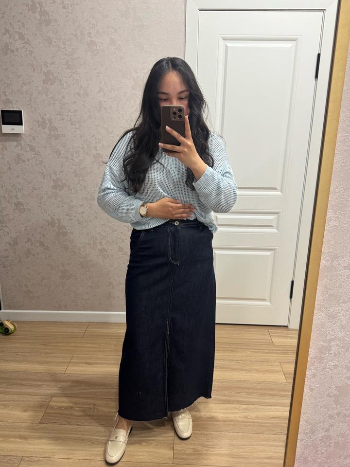 Джинсовая юбка