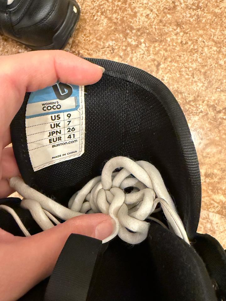сноубордическин ботинки Burton
