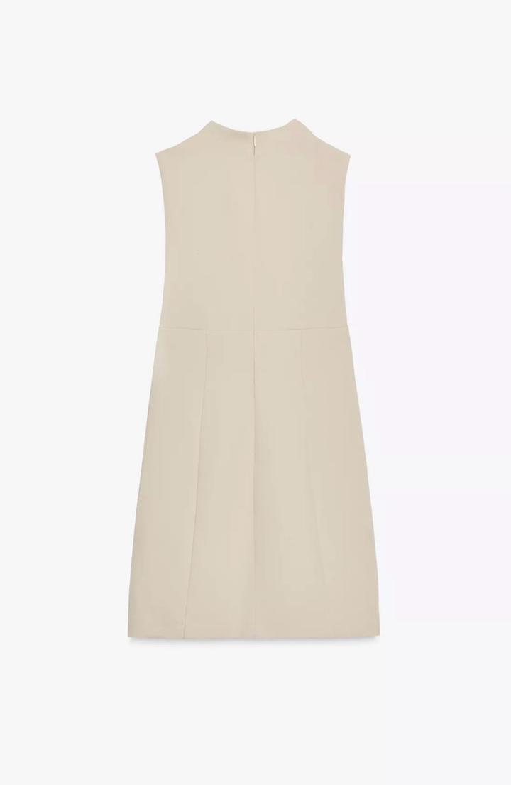 Бежевое платье Zara