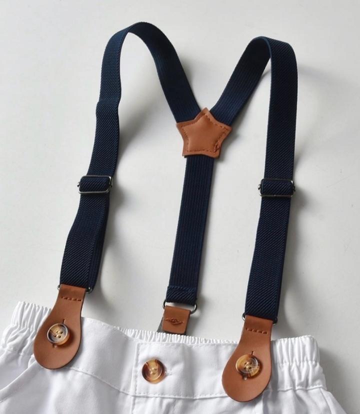 Рубашка с подтяжками