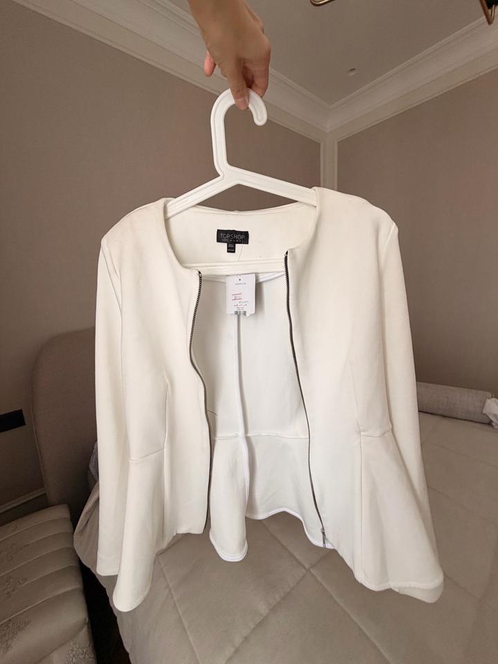 Белый пиджак Topshop