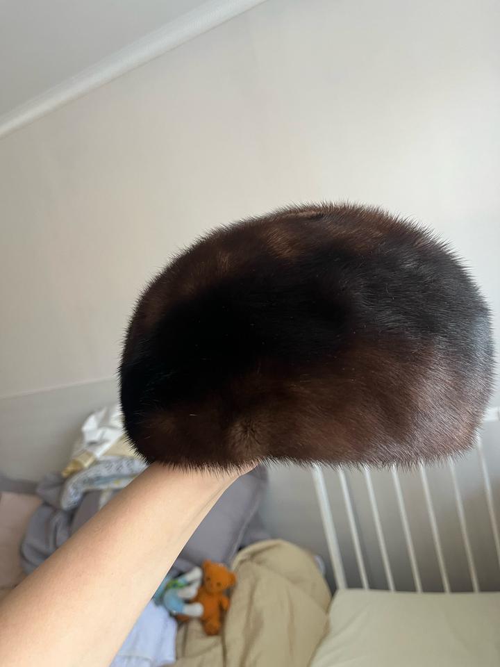 Шапка норковая