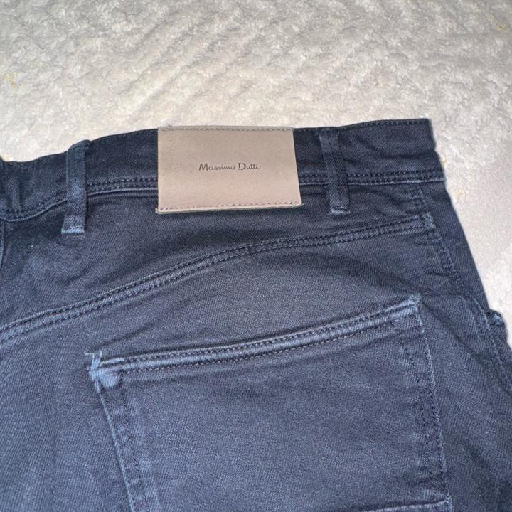 темно синие джинсы massimo dutti