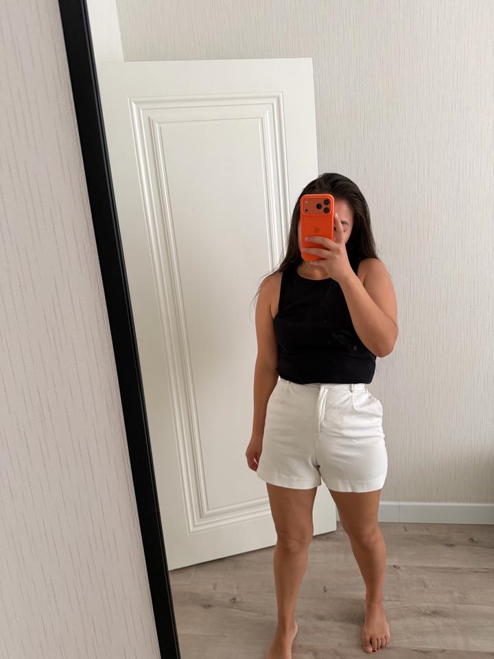 Шорты Zara белые