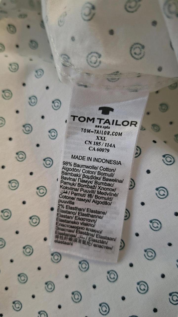Немецкая рубашка от Tom Tailor