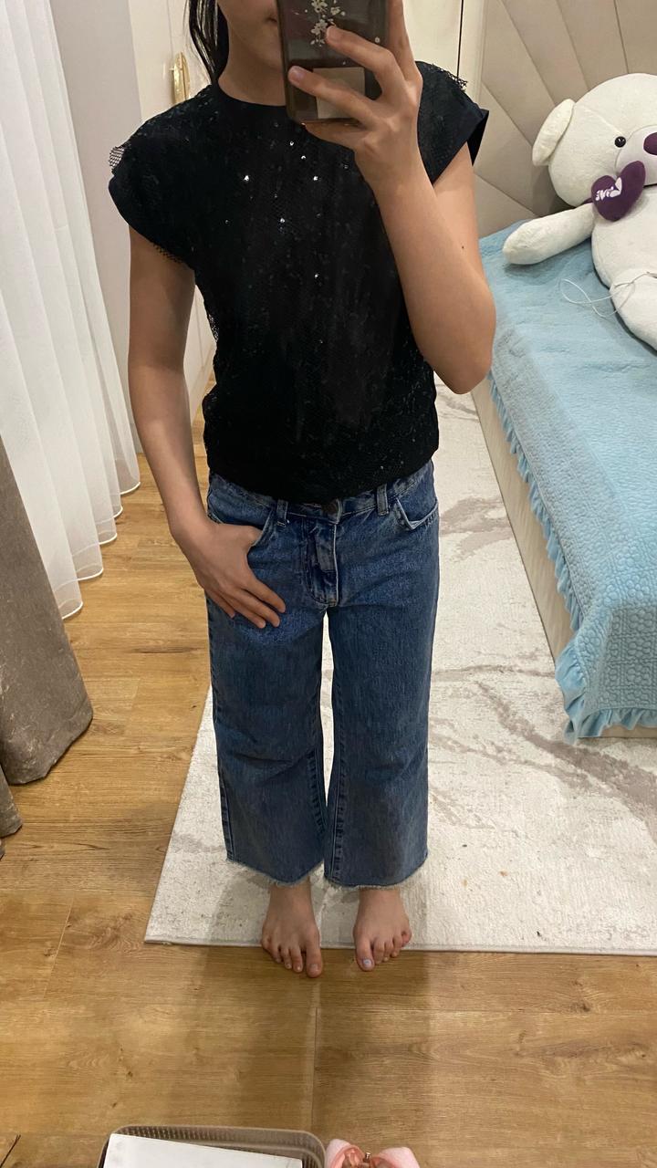 джинсы клеш