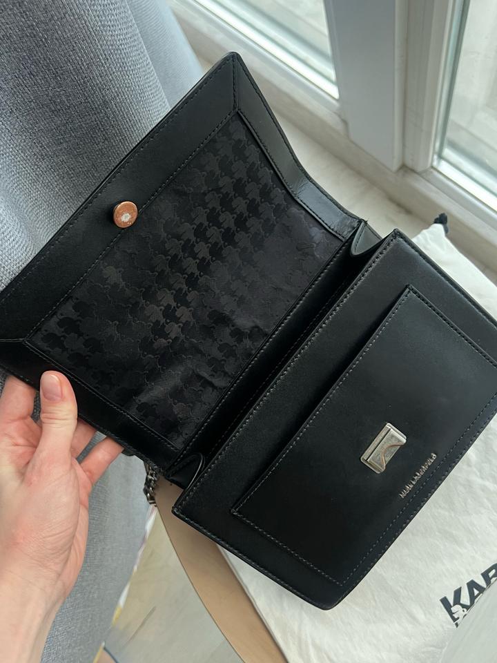 Черная сумка Karl Lagerfeld