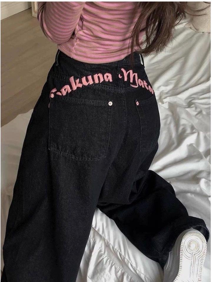 Джинсы багги Libacs