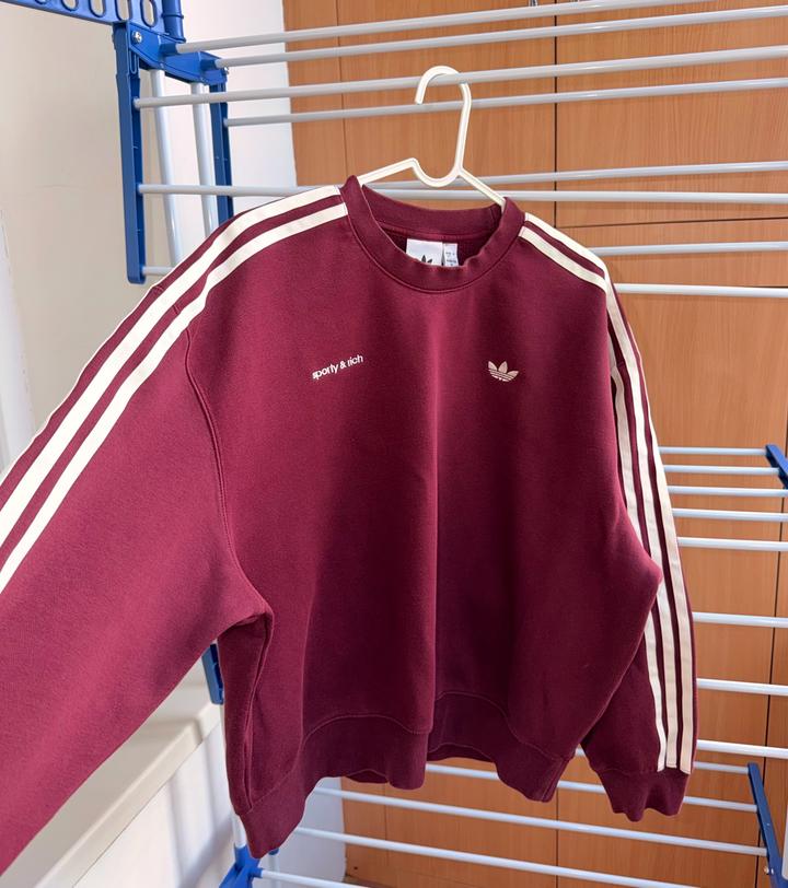 Свитшот Adidas Originals × Sporty & Rich — оригинал