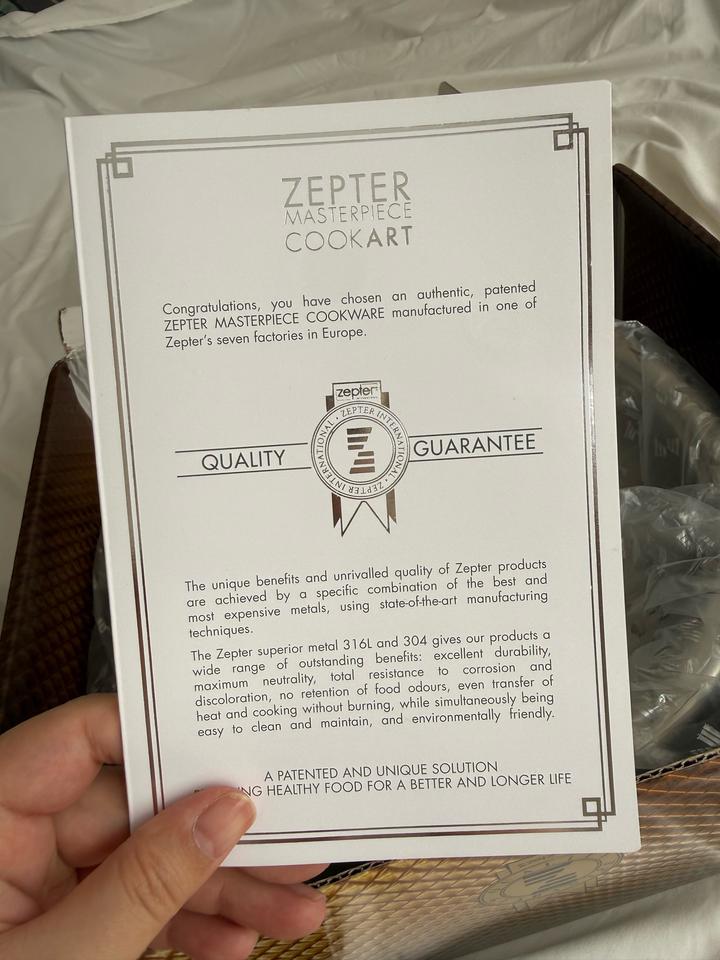 Кострлюля от Zepter