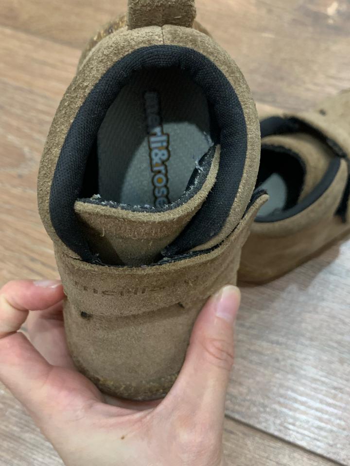 Детская обувь для годовалового ребенка от merli&rose