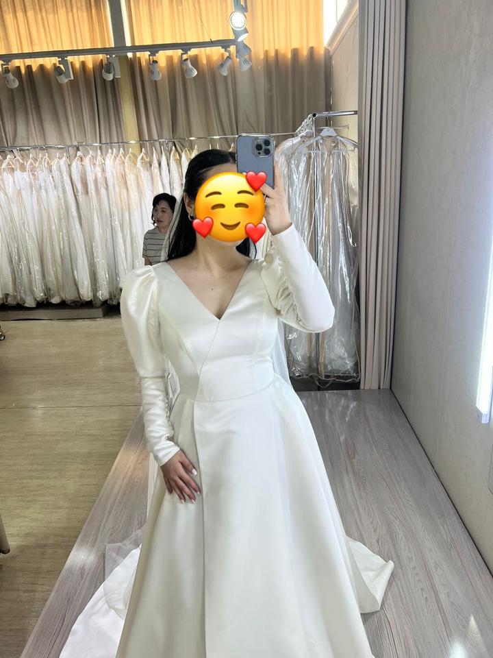 свадебное платье