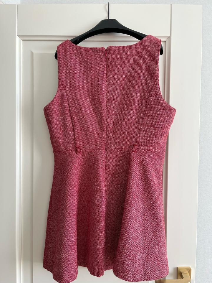 Твидовый винтажный шерстяной сарафан на весну