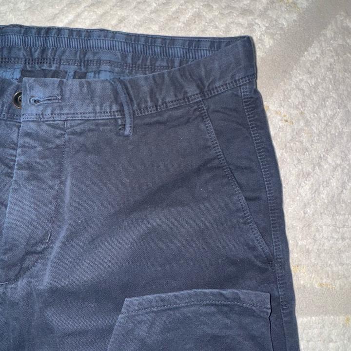 темно синие брюки massimo dutti