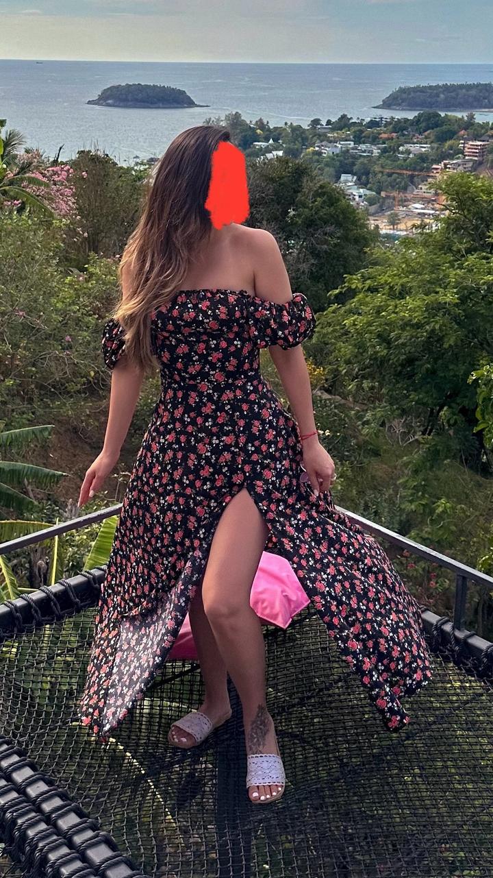 Летний сарафан-корсет с разрезом (2 цвета)