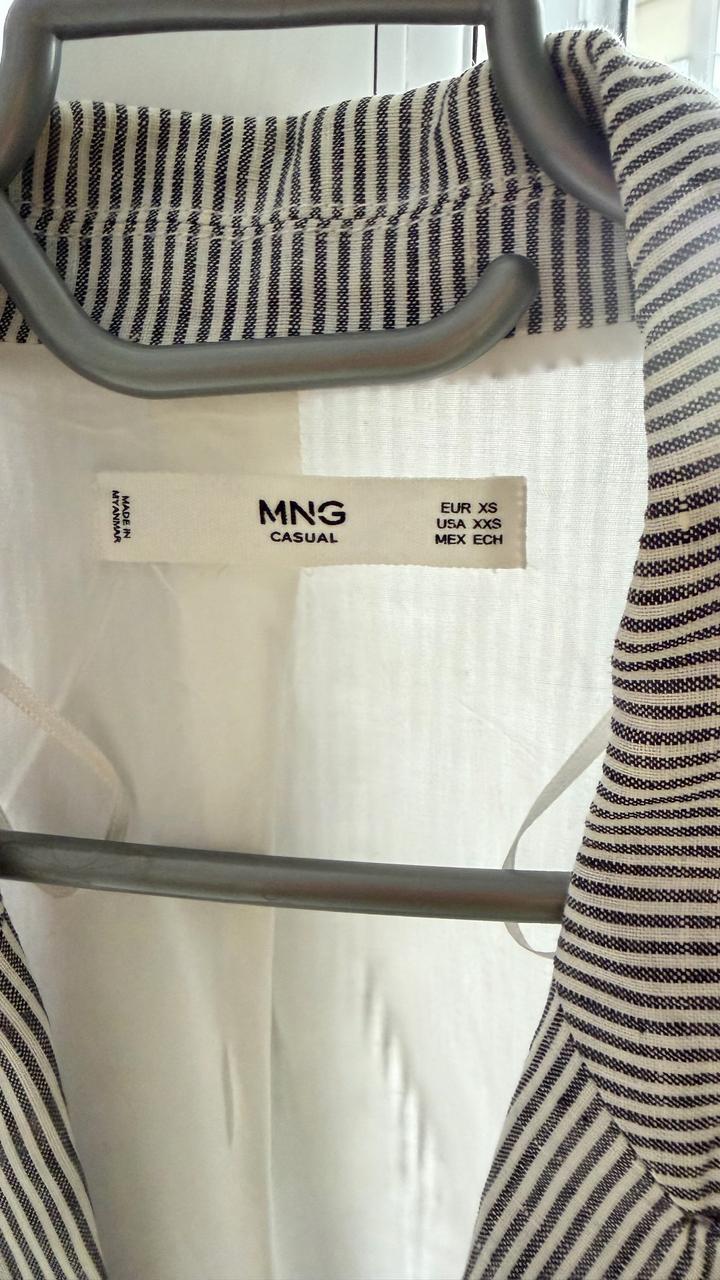 Пиджак лен Mango