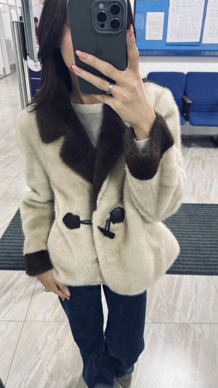 Эко шуба / искусственный мех / стильная / тёплая