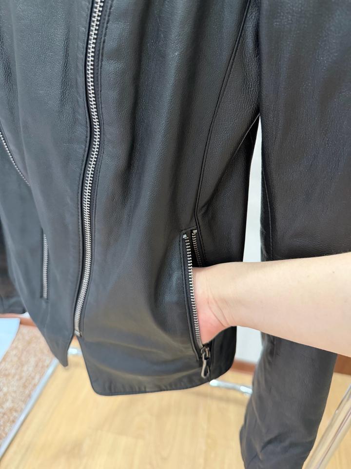 Натуральная кожаная куртка-косуха Stronge Leatherwear