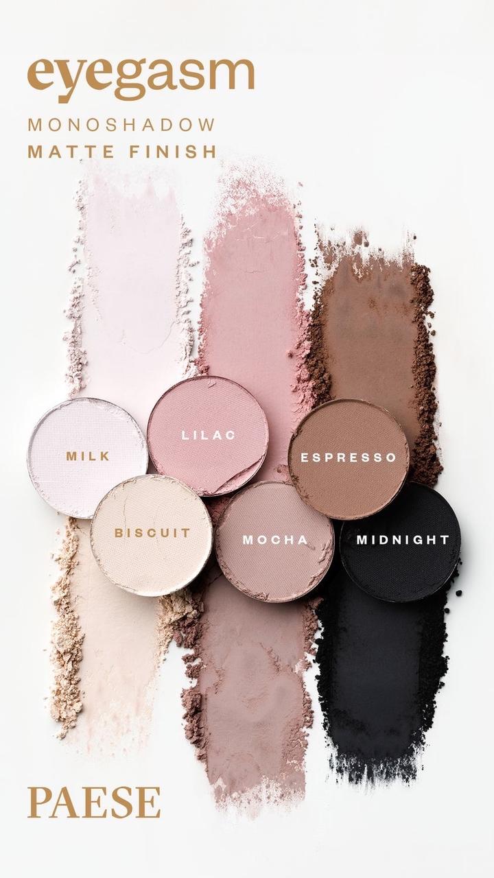 Тени розовые Paese lilac