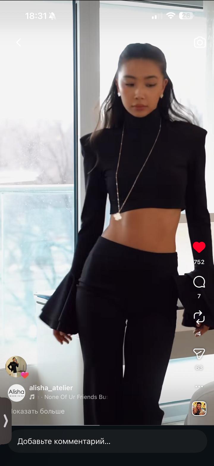 Черная двойка от Alisha atelier