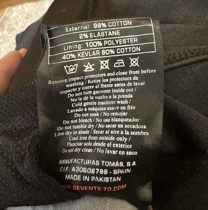 Байкерские мото джинсы