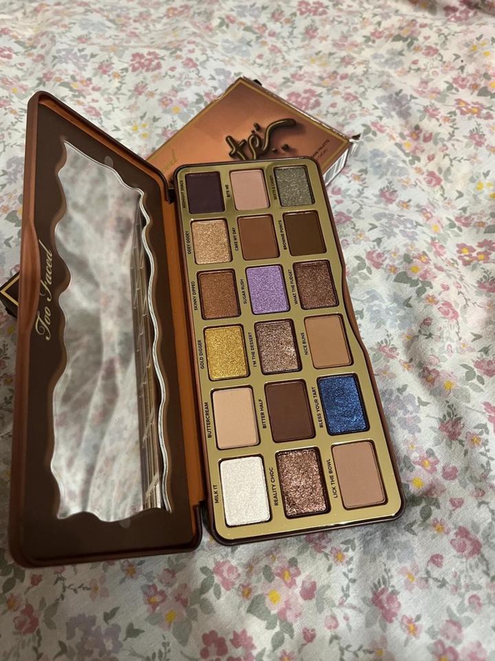 тени Too Faced - Better than chocolate (лимитированная коллекция)