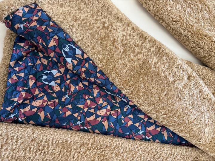 Теплая шуба из натурального меха