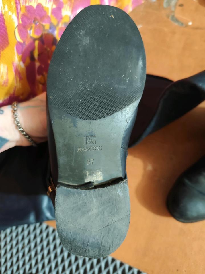 Сапоги из натуральной кожи 37