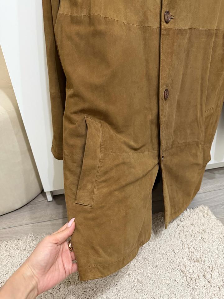 Мужская куртка из натурального замша.