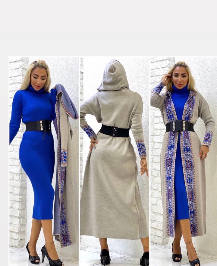 Двойка с кардиганом