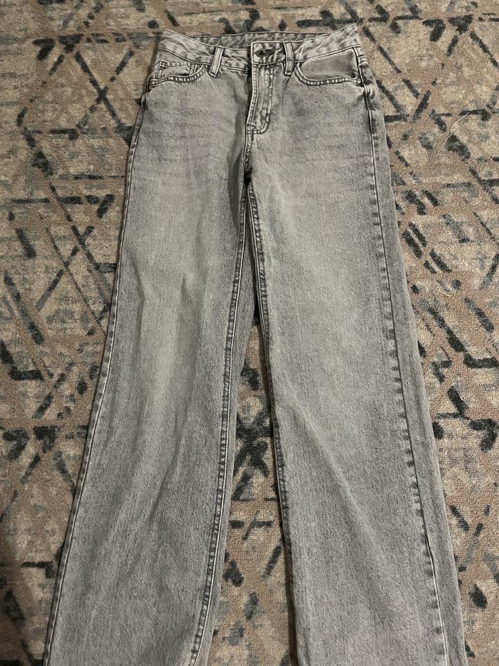 Джинс серый