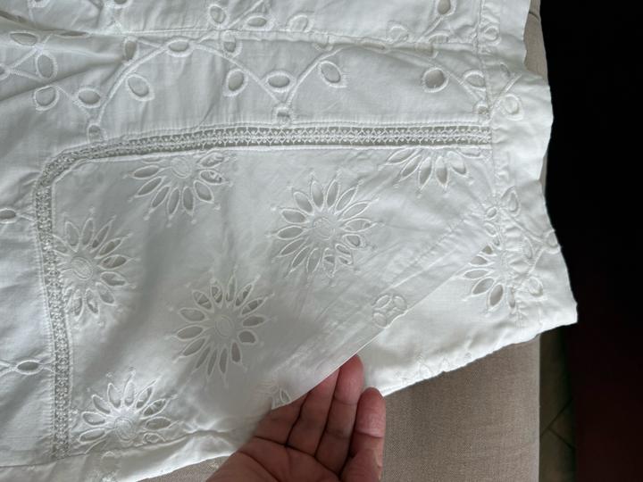 Белые шорты ZARA