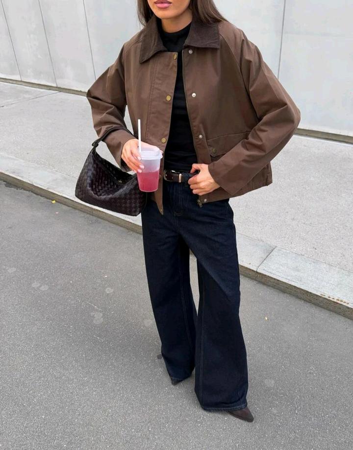 Трендовая демисезонная куртка рабочего