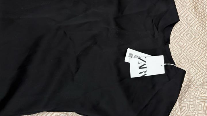 Атласное платье Zara