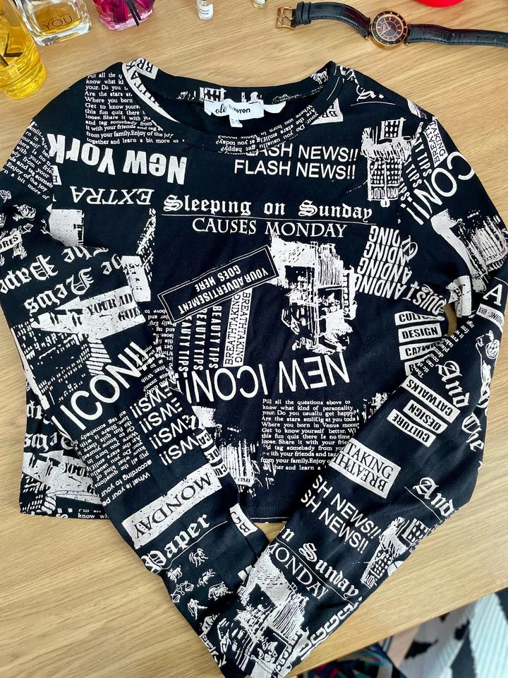 Лонгслив короткий Размер М