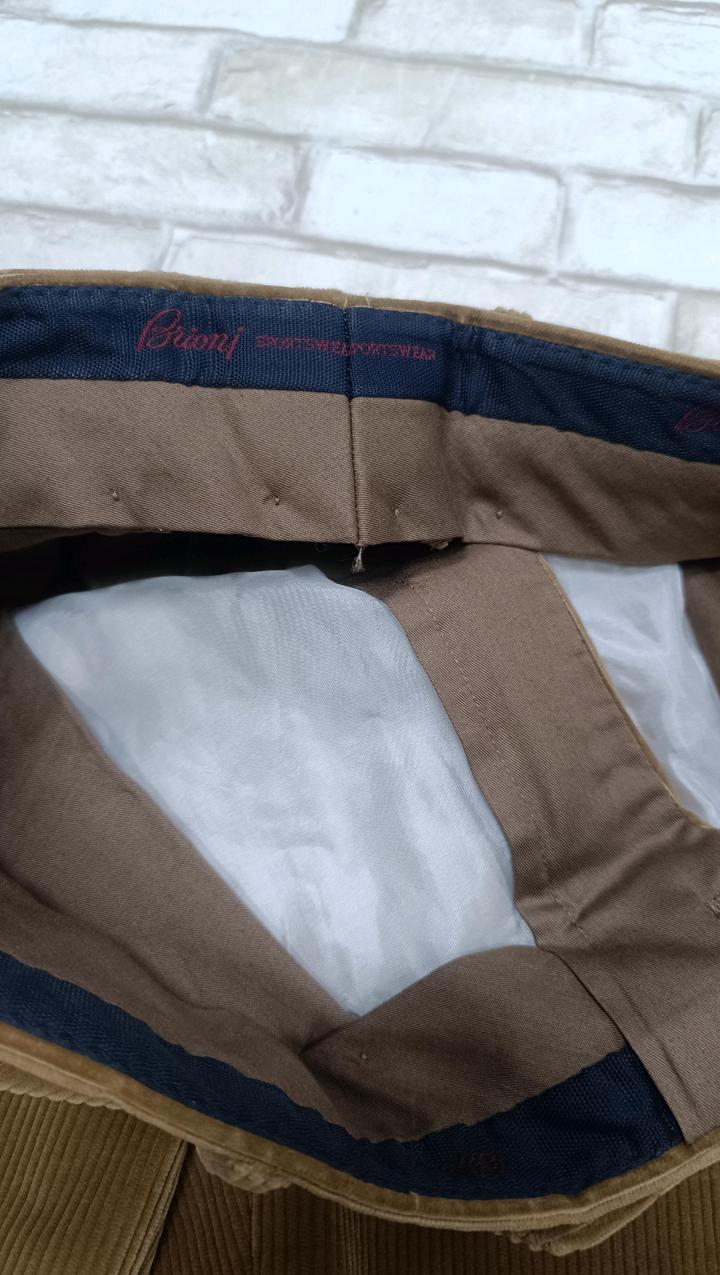 Мужские вельветовые коричневые брюки