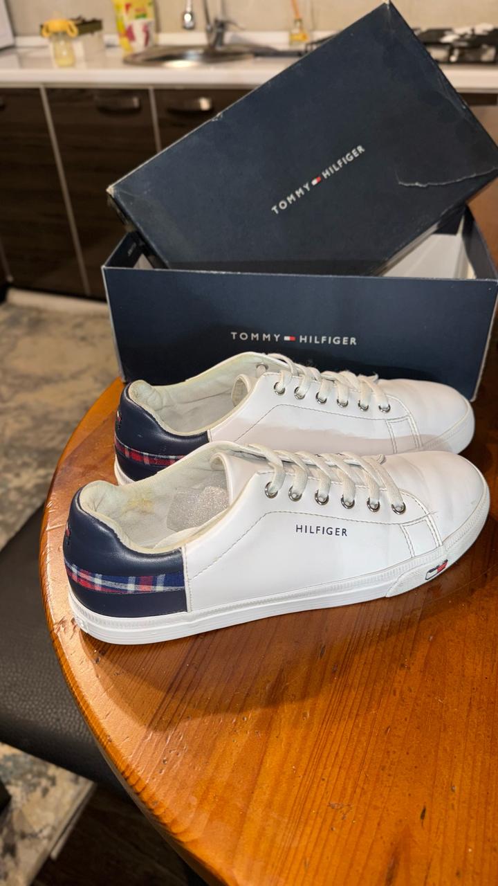 Продам оригинальные кеды Tommy Hilfiger. Классическая белая модель🩵🤍
