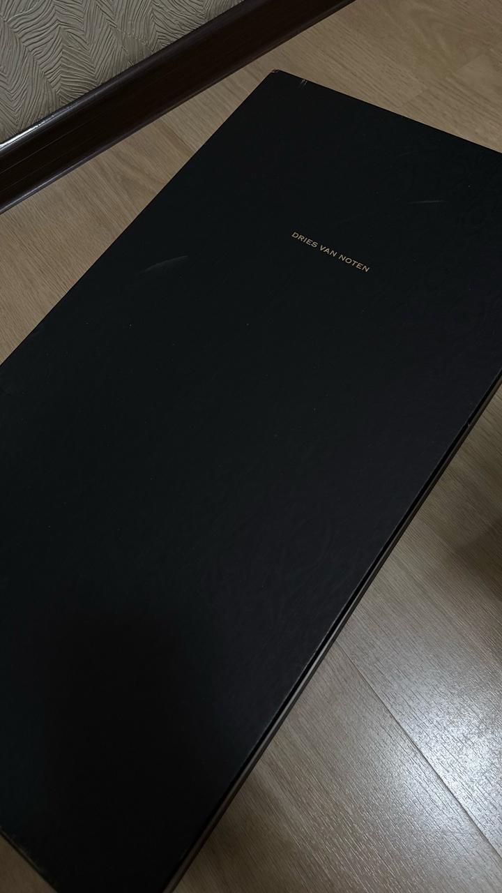 Сапоги бельгийского люксового бренда Dries Van Noten