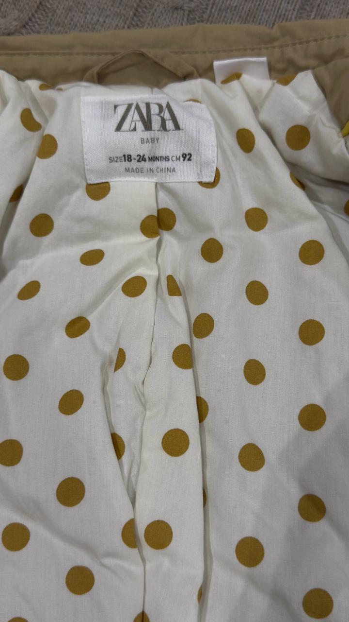Тренч Zara baby для девочки