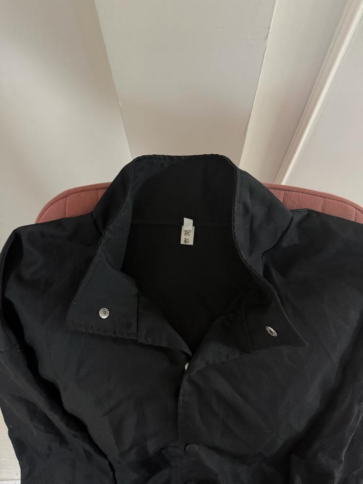 Рубашка черная полиэстер