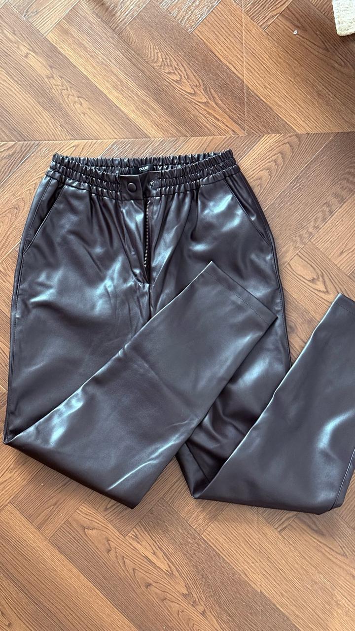 брюки из эко-кожи Colin’s