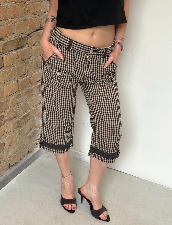 Капри plaid
