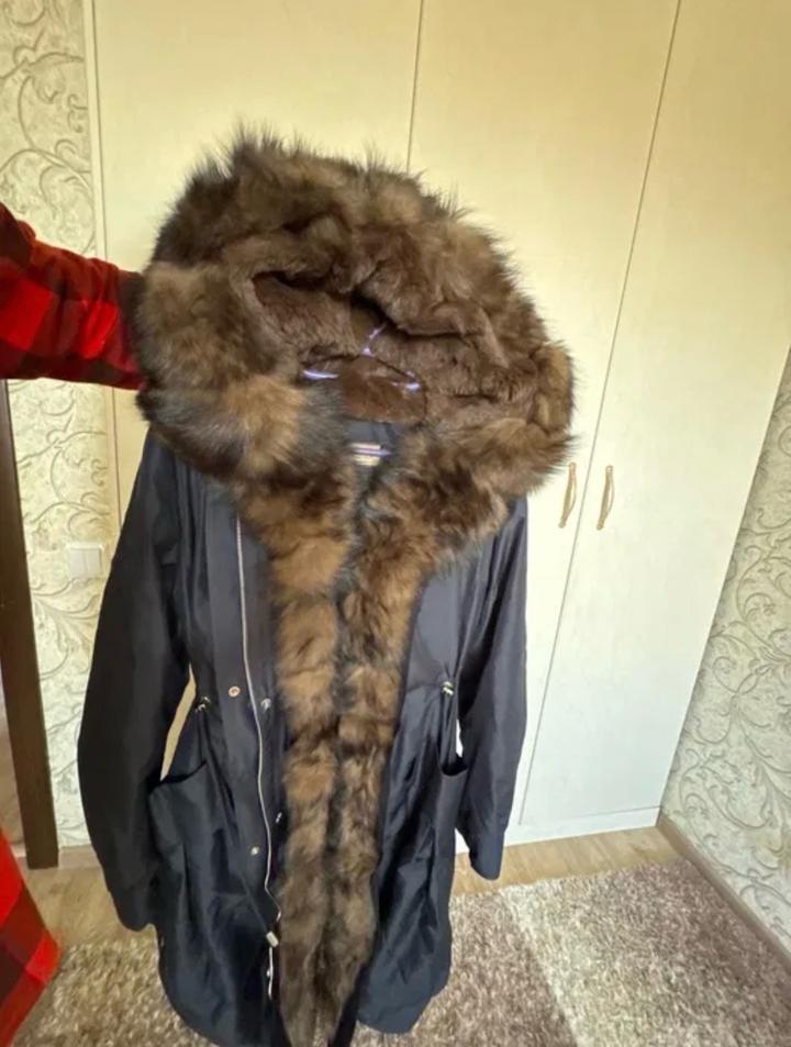 Парка с натуральной норкой