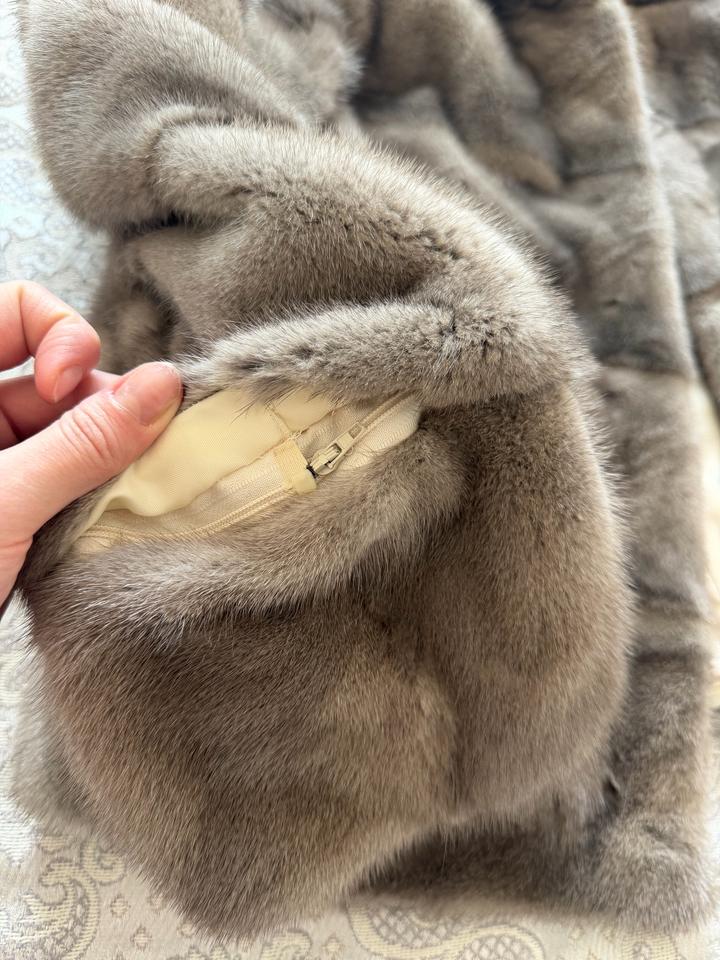 Шуба натуральная норка трансформер