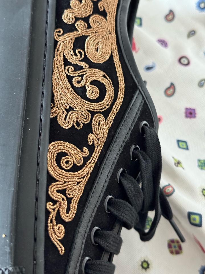 Кеды кожаные ETRO